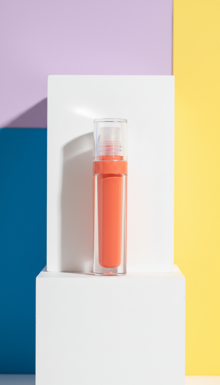 Coral Pop Graphic Lip Lacquer